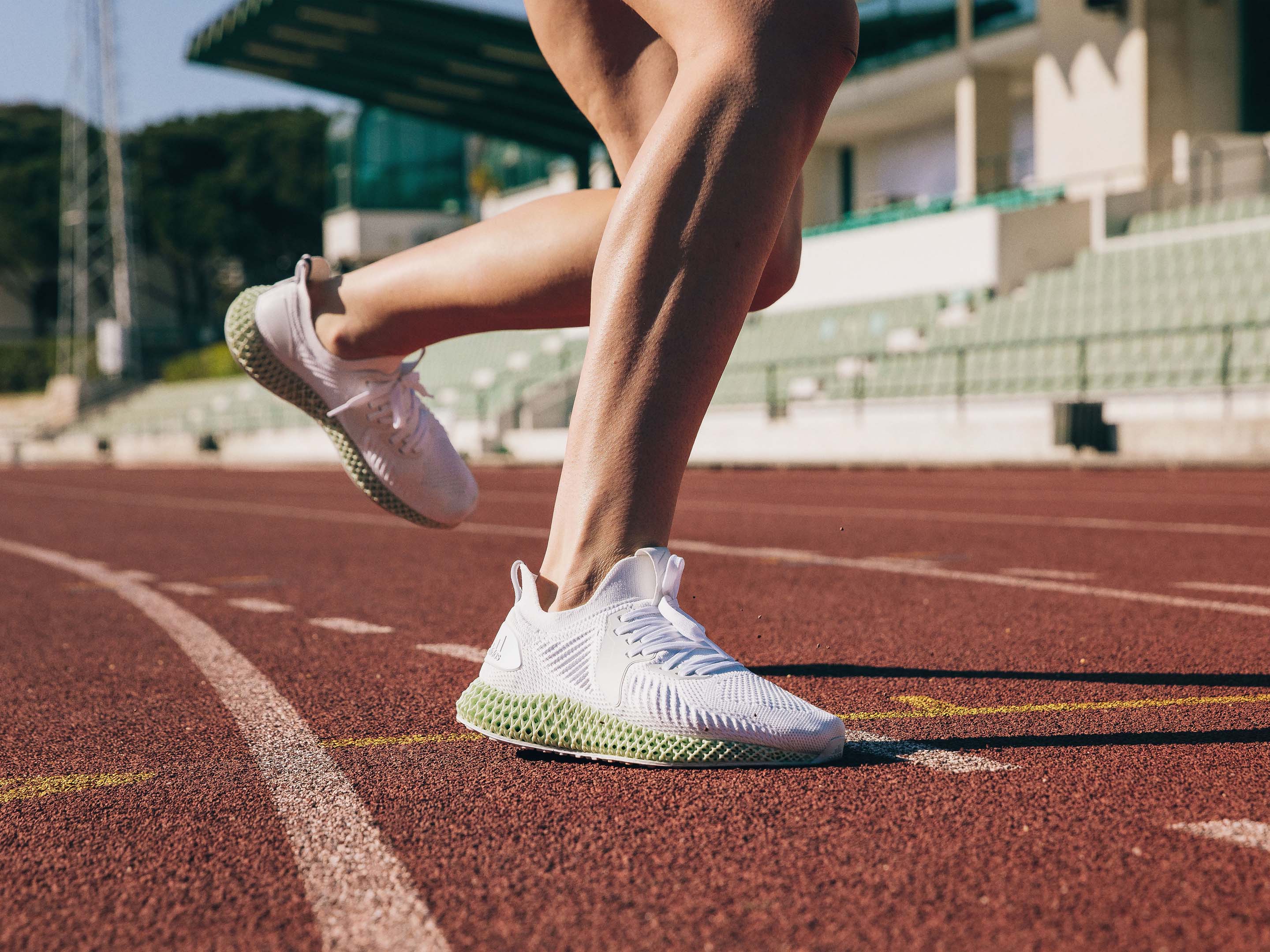 adidas alphaedge 4d on feet