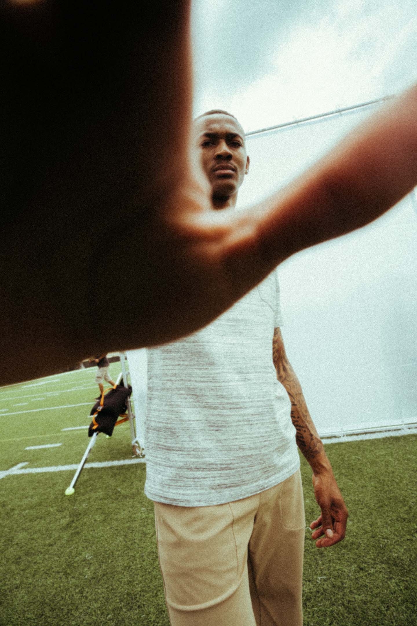 Giant Artists  Marcus Smith Photographs Devonta Smith For Dsg Vrst